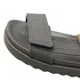 Sandália Molekinho Infantil Masculino Preto Fecho Velcro 