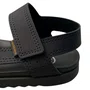Sandália Molekinho Infantil Masculino Preto Fecho Velcro 