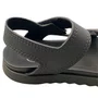 Sandália Molekinho Infantil Masculino Preto Fecho Velcro 