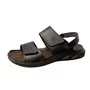 Sandália Pegada Masculino Brown Couro 