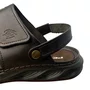 Sandália Pegada Masculino Brown Couro 