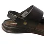 Sandália Pegada Masculino Brown Couro 