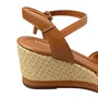 Sandália Piccadilly Feminina Ocre Fecho Fivela 