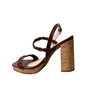 Sandália Ramarim Feminina Rum Salto Bloco 