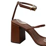 Sandália Santa Lolla Feminina Dark Cocoa Couro