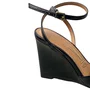 Sandália Vizzano Feminino Preto Salto Anabela 