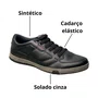 Sapatênis Pgd Masculino Preto Calce Fácil 