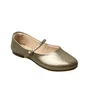 Sapatilha Kidy Infantil Feminina Ouro Fecho fivela