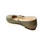 Sapatilha Kidy Infantil Feminina Ouro Fecho fivela