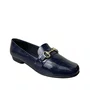 Sapatilha Piccadilly Feminina Navy Ferragem Dourada 