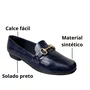 Sapatilha Piccadilly Feminina Navy Ferragem Dourada 