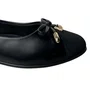 Sapatilha Santinelli Feminina Preto Laço 