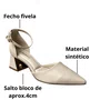 Sapato Bebecê Feminino Aveia Fecho Fivela