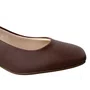 Sapato Beira Rio Feminino Chocolate Salto Bloco