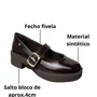 Sapato Mississipi Feminino Café Fecho Fivela 
