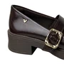 Sapato Mississipi Feminino Café Fecho Fivela 
