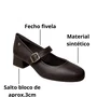 Sapato Mississipi Feminino Café Fecho Fivela 