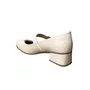 Sapato Mississipi Feminino Latte Fecho Fivela 
