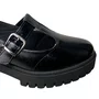Sapato Mississipi Feminino Preto Fecho Fivela 