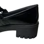Sapato Mississipi Feminino Preto Fecho Fivela 