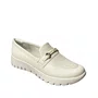 Sapato Piccadilly Feminino Off White Calce Fácil 
