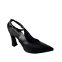 Sapato Piccadilly Feminino Preto Bico Fino 