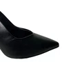 Sapato Piccadilly Feminino Preto Bico Fino 