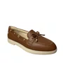 Sapato Softli Feminino Brown Laço 