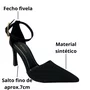 Scarpin Bebecê Feminino Preto Bico Fino