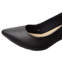 Scarpin Dakota Salto Quadrado Couro Preto