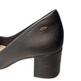 Scarpin Dakota Salto Quadrado Couro Preto