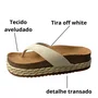 Tamanco Beira Rio Feminino Off White 