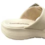 Tamanco Comfortflex Feminino Coconut Fivela Dourada 