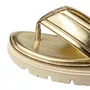 Tamanco Comfortflex Feminino Ouro 