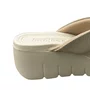 Tamanco Moleca Feminino Branco Off Tira Texturizada 