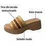 Tamanco Moleca Feminino Multi Nude 