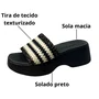 Tamanco Moleca Feminino Multi Preto 