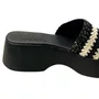 Tamanco Moleca Feminino Multi Preto 
