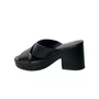 Tamanco Moleca Feminino Preto Salto Bloco