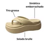 Tamanco Piccadilly Feminino Brulee Marshmallow