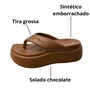 Tamanco Piccadilly Feminino Chocolate Marshmallow 