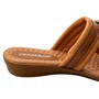 Tamanco Piccadilly Feminino Laranja Ferragem 