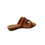 Tamanco Piccadilly Feminino Laranja Ferragem 