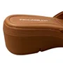 Tamanco Piccadilly Feminino Ocre Dourado 