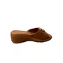 Tamanco Piccadilly Feminino Ocre Dourado 