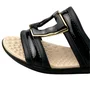 Tamanco Piccadilly Feminino Preto Ferragem 