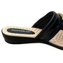 Tamanco Piccadilly Feminino Preto Ferragem 