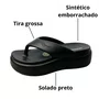 Tamanco Piccadilly Feminino Preto Marshmallow 