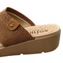 Tamanco Softli Feminino Ambar Tira Tecido 