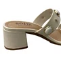 Tamanco Softli Feminino Branco Off Ferragens 
